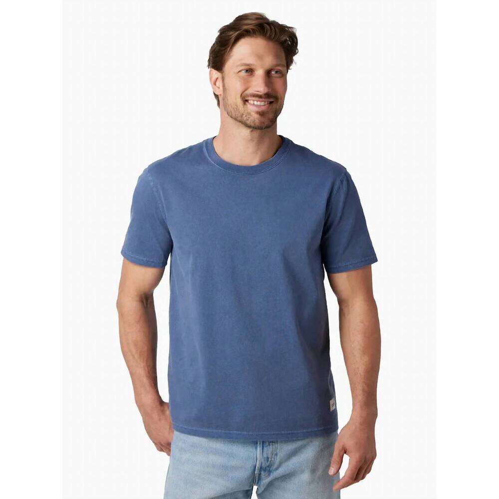 NEW FAIR HARBOR saltaire cotton tee in navy